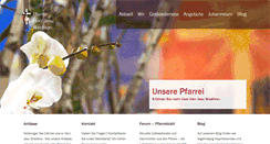 Desktop Screenshot of herzjesu-wiedikon.ch